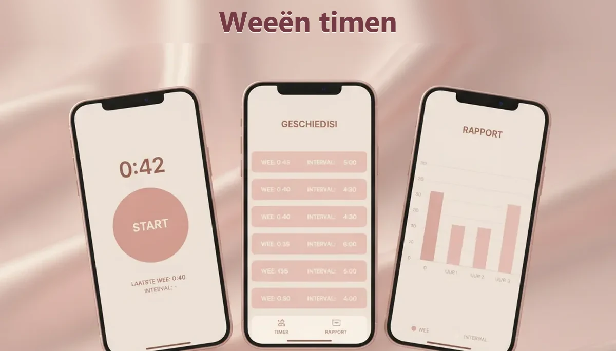 Weeën timen met de gratis Contraction Timer-app