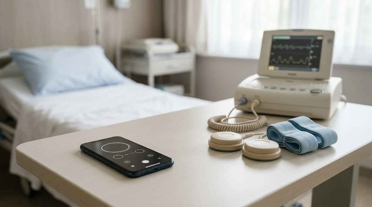 contraction timer vs fetal monitor
